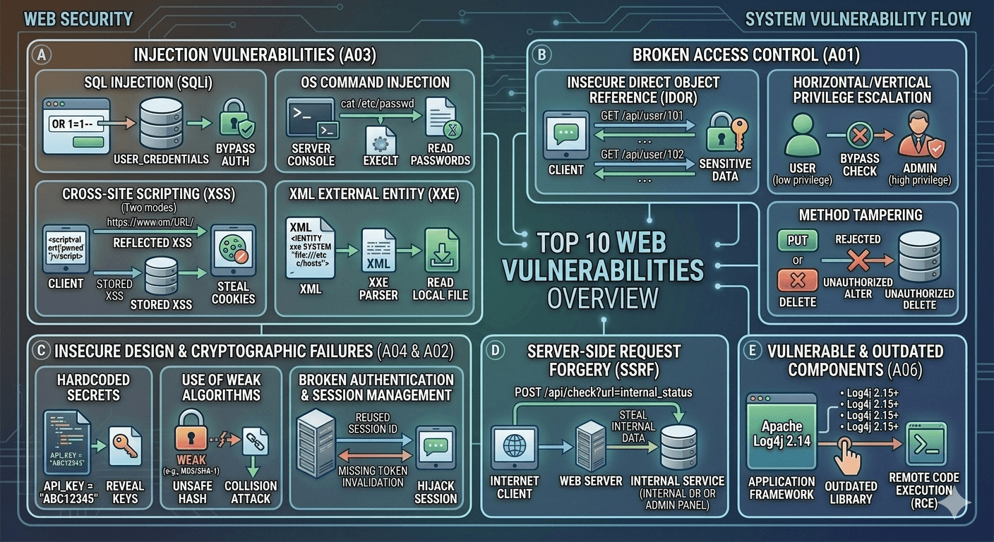 Web Vulnerabilities Overview