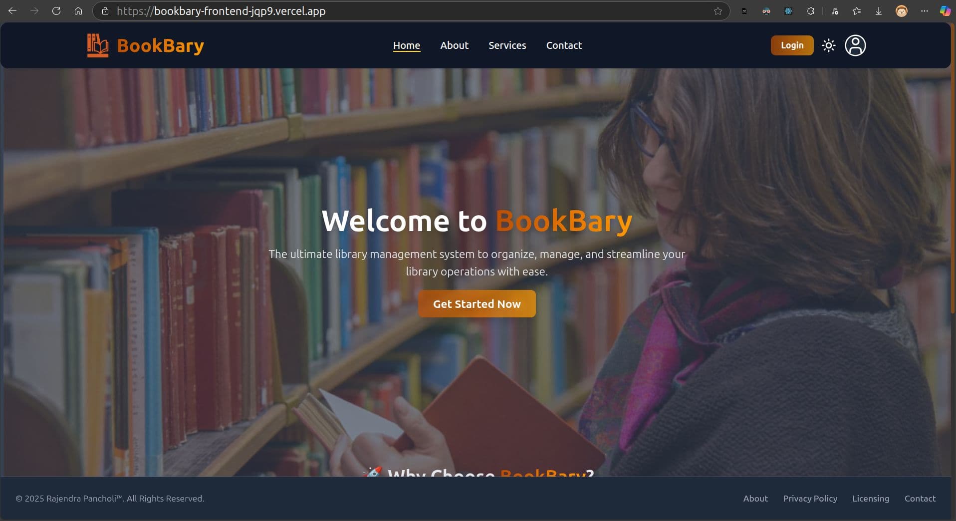 BookBary: Smart Library Management System